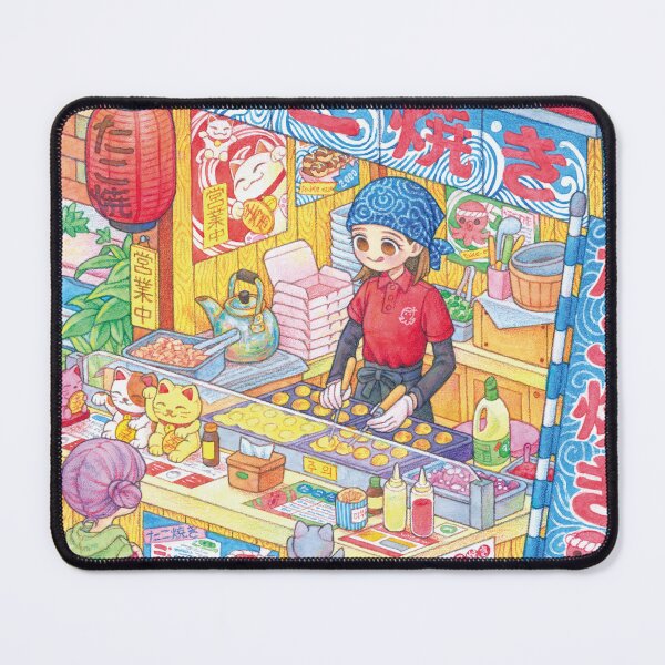 Item preview, takoyaki shop designed and sold by rowonart.