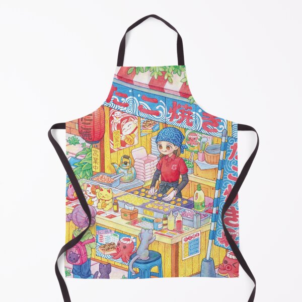Item preview, takoyaki shop designed and sold by rowonart.