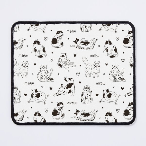 Item preview, Cute Cat Pattern  designed and sold by YourPrettyHome.