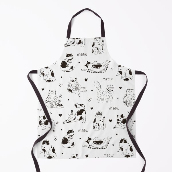 Item preview, Cute Cat Pattern designed and sold by YourPrettyHome.