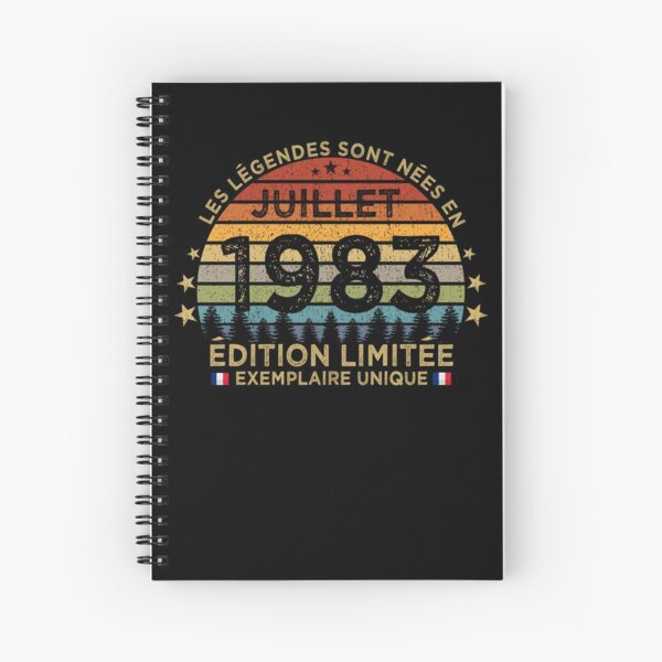 Item preview, Anniversaire 40 Ans Les Legendes Sont Nees en Juillet 1983 designed and sold by cssdru.