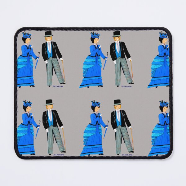 Item preview, Costume of PARIS, Ile de France. Color background designed and sold by Catherine Debusne.