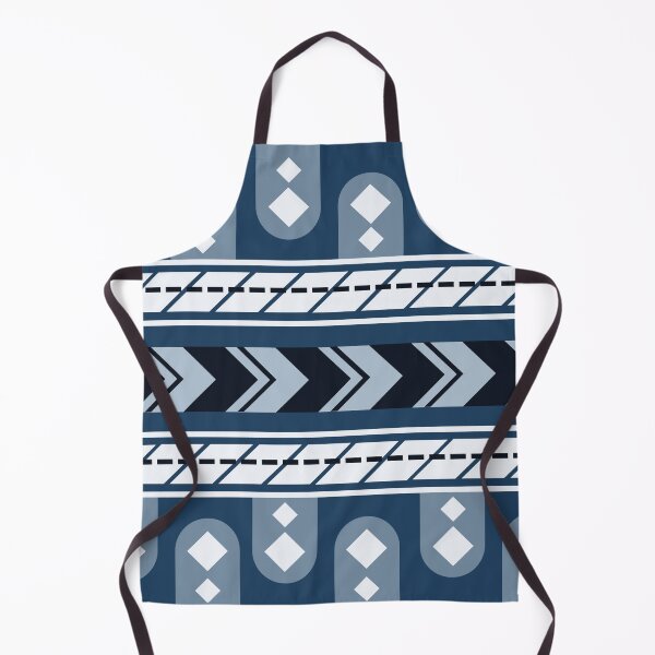 Item preview, Abstract Blue African Indigo Mud Cloth bogolan pattern Modern and design Indigo Blue Mud Cloth designed and sold by Gugurat.