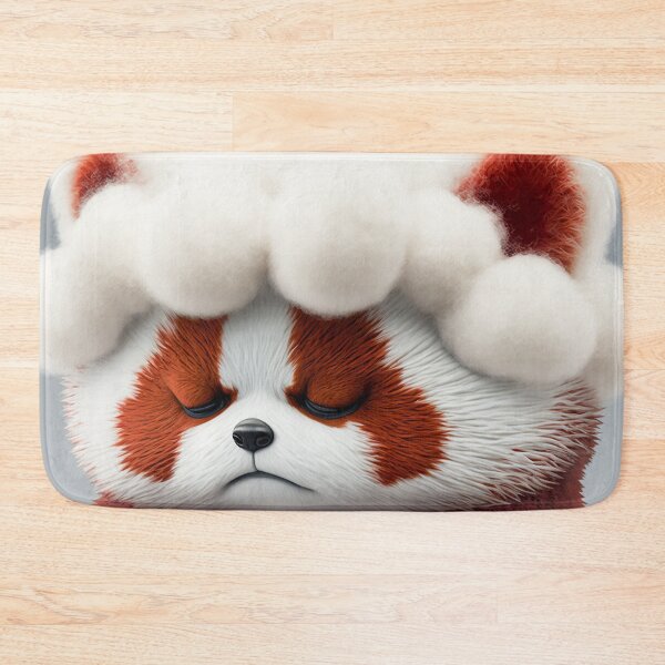 Artikelvorschau, Roter Panda Flausch V2 entworfen und verkauft von GummywormDesign.