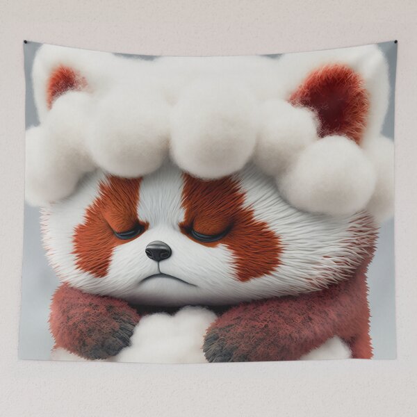 Item preview, Red Panda Fluff V2 designed and sold by GummywormDesign.