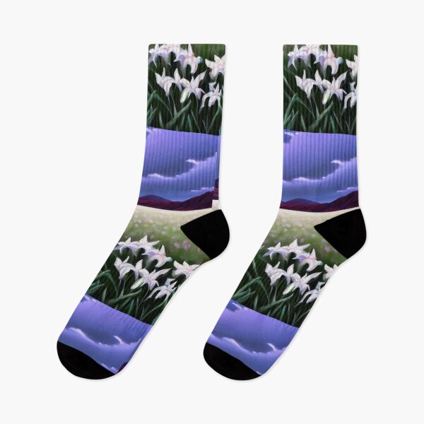 Item preview, Field of Lillies 2 - Throw Pillows and Prints.  designed and sold by ScatterHub.