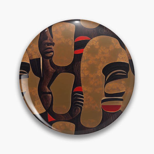 Item preview, African antique motives designed and sold by FewCaratArt.