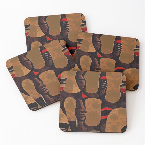 Item preview, African antique motives designed and sold by FewCaratArt.