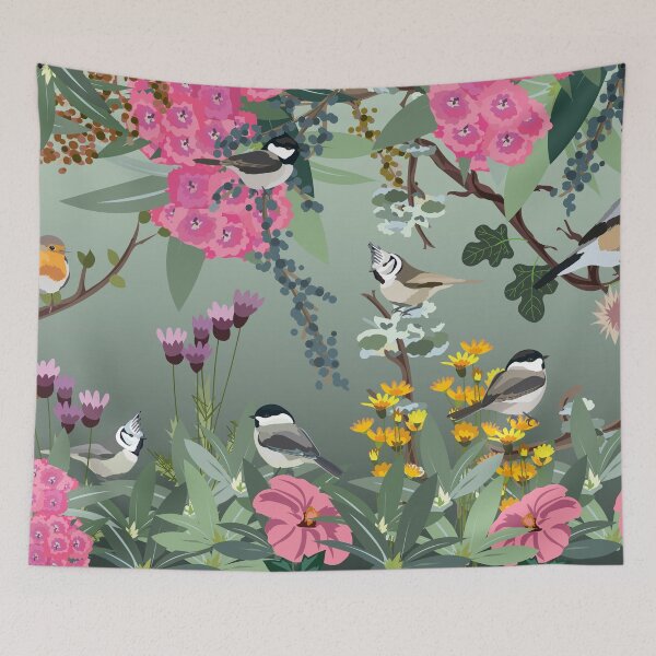 Item preview, Native Birds - Blooming Bird Garden designed and sold by perfektdesign.