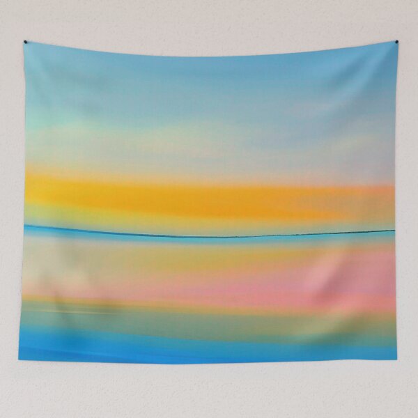 Item preview, Pintura del amanecer en el lago Huron, isla Manitoulin, en colores pastel - Ontario, Canadá designed and sold by emmtayloor.