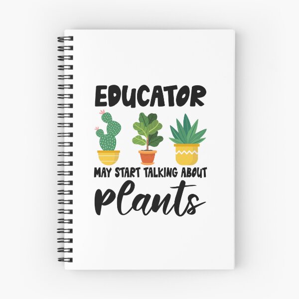 Item preview, educator May Start Talking About Plants, educator Gardening PLants Design Quote designed and sold by Dogs Geeky⭐⭐⭐⭐⭐.