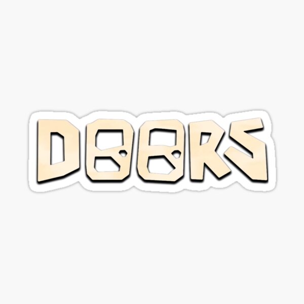 " roblox door" Sticker for Sale by DjameEddine Redbubble