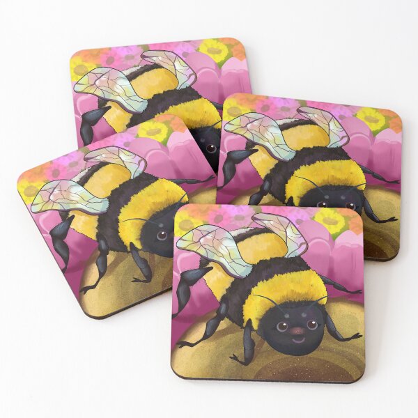 Item preview, Smiling Bee designed and sold by Blacklightco.