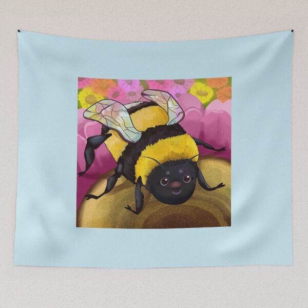 Item preview, Smiling Bee designed and sold by Blacklightco.