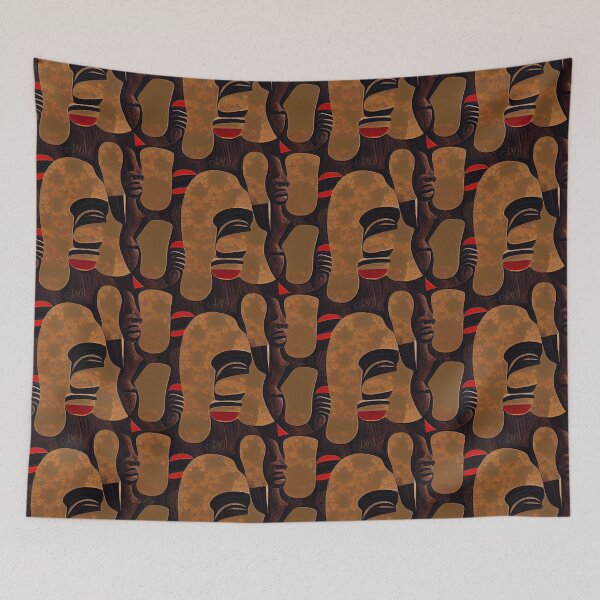 Aperçu de l'œuvre Motifs antiques africains créée et vendue par FewCaratArt.