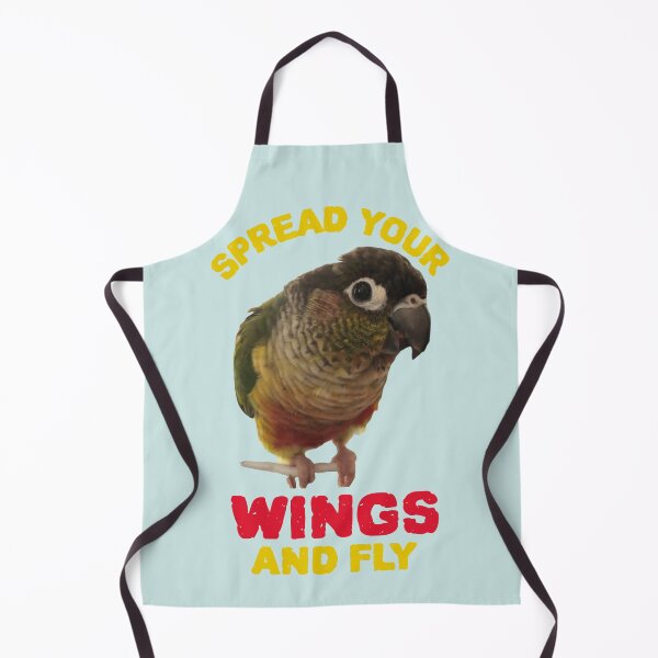 Item preview, Spread Your Wings And Fly Design, Small Parrot, Inspirational quote, Bird lover designed and sold by TatianaLG.