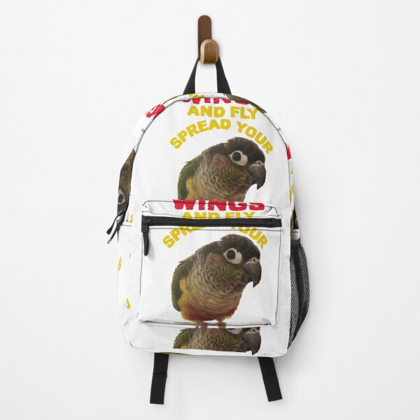 Item preview, Spread Your Wings And Fly Design, Small Parrot, Inspirational quote, Bird lover designed and sold by TatianaLG.