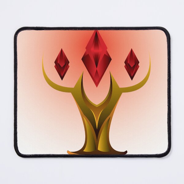 Item preview, Radiant red diamond lamp designed and sold by Bigrow.