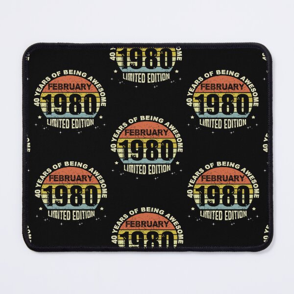 Item preview, 40 Limited Edition, Made In February 1980 40th Birthday designed and sold by DomenicoBarone.