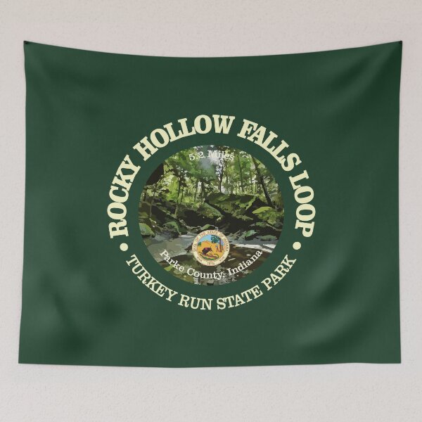 Item preview, Rocky Hollow Falls Loop (rd) designed and sold by curranmorgan.