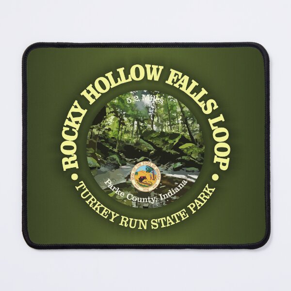 Item preview, Rocky Hollow Falls Loop (rd) designed and sold by curranmorgan.