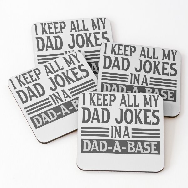 Item preview, i keep all my dad jokes in a dad-a-base with colors- vintage funny design designed and sold by hamzablk.