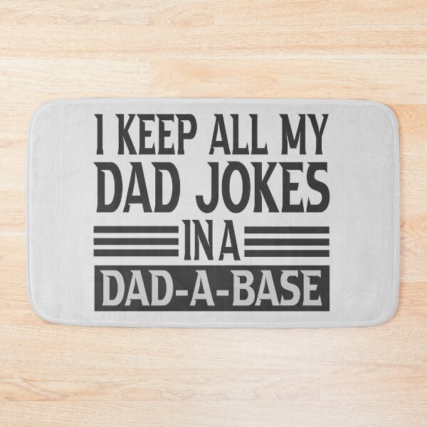 Item preview, i keep all my dad jokes in a dad-a-base with colors- vintage funny design designed and sold by hamzablk.