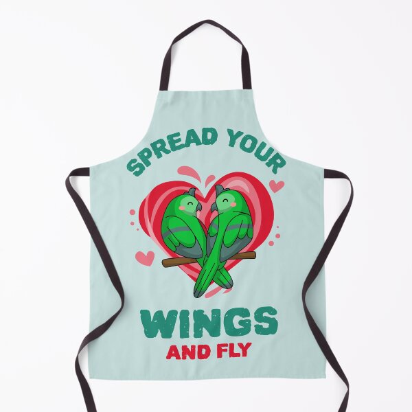 Item preview, Spread Your Wings And Fly Design, Small Parrot, Inspirational quote, Bird lover designed and sold by TatianaLG.