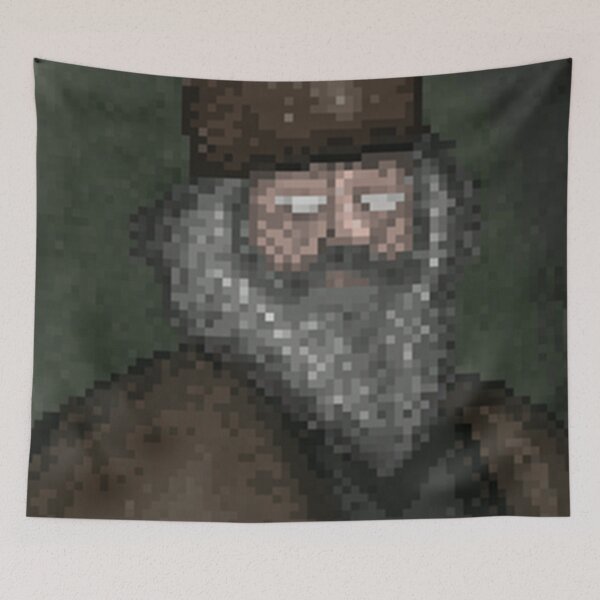 Item preview, Portrait of Uncle Nowruz designed and sold by ZaalArt.