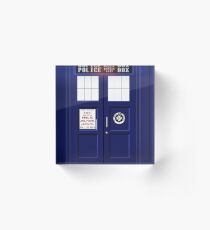 Tardis Acrylic Block