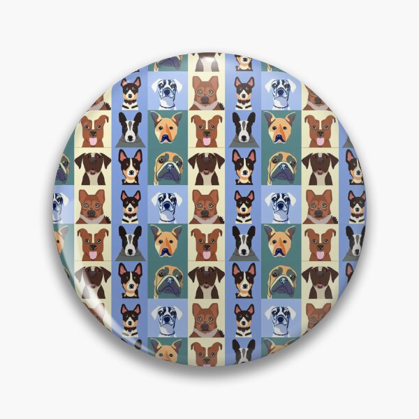 Item preview, Funny and Cute Dogs Seamless Pattern For Dog Lovers designed and sold by Gamicnum.