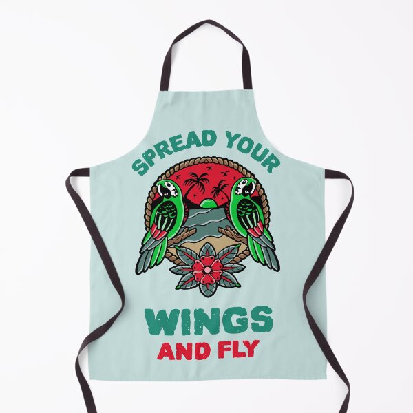 Item preview, Spread Your Wings And Fly Design, Small Parrot, Inspirational quote, Bird lover designed and sold by TatianaLG.