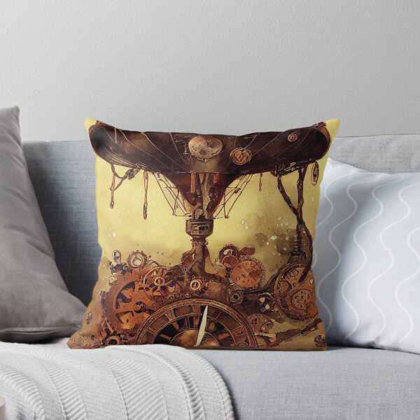Item preview, Steampunk Rusty Machines Watercolor designed and sold by ORIGENcreate.