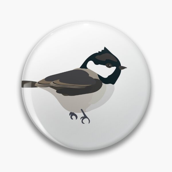Item preview, Native birds - disheveled great tit female designed and sold by perfektdesign.