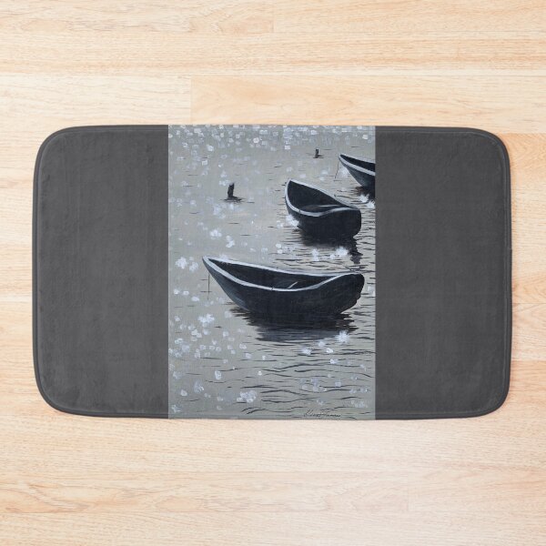 Item preview, Boat shining, Black and White Artwork designed and sold by Arteaventura.