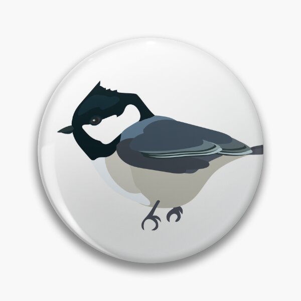 Item preview, Native birds - disheveled great tit male designed and sold by perfektdesign.
