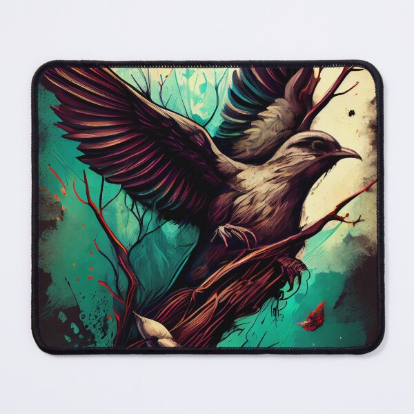 Item preview, Dynamic Design with Dove Flying Off - Psalm 55:6 in Flat Colors designed and sold by Art4Christ.