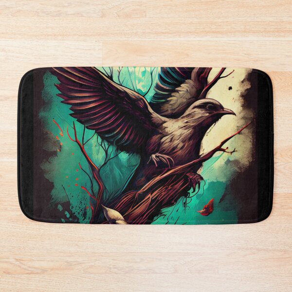 Item preview, Dynamic Design with Dove Flying Off - Psalm 55:6 in Flat Colors designed and sold by Art4Christ.
