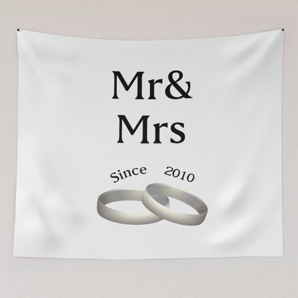 Item preview, 7th anniversary matching Mr. And Mrs. Since 2010 designed and sold by Seas Wanda.