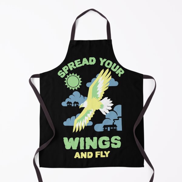 Item preview, Spread Your Wings And Fly Design, Small Parrot, Inspirational quote, Bird lover designed and sold by TatianaLG.