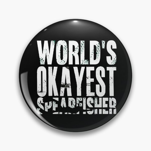 Item preview, world's okayest Spearfisher - best gift idea for freedivers & spearfishers  perfect present for a deep blue addict and ocean lover designed and sold by Live  Today.
