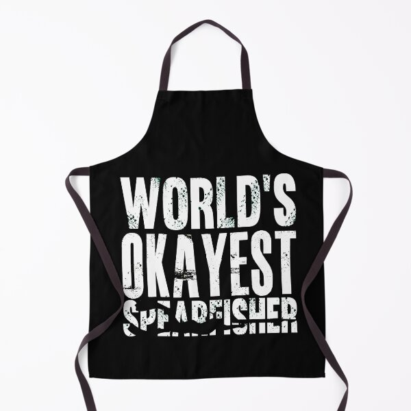 Item preview, world's okayest Spearfisher - best gift idea for freedivers & spearfishers  perfect present for a deep blue addict and ocean lover designed and sold by Live  Today.