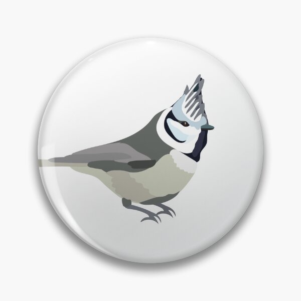 Item preview, Native Birds - Crested Tit male designed and sold by perfektdesign.