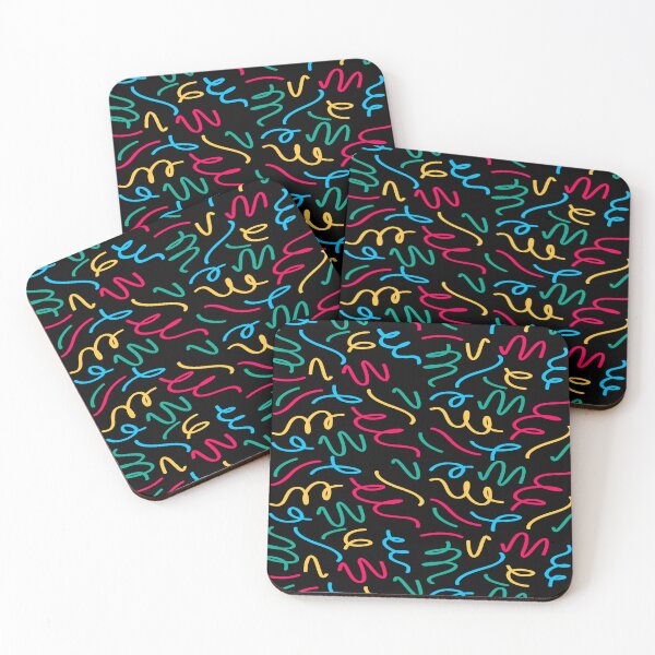 Item preview, Colourful lines pattern designed and sold by artoffaizan.