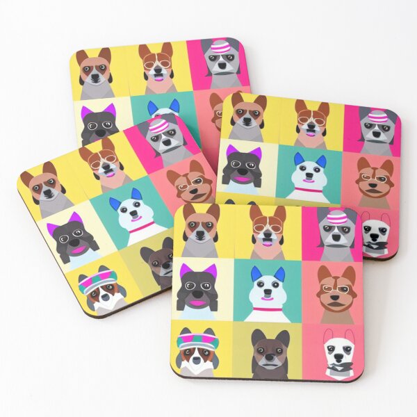 Item preview, Funny Dogs Seamless Pattern For Dog Lovers designed and sold by Gamicnum.