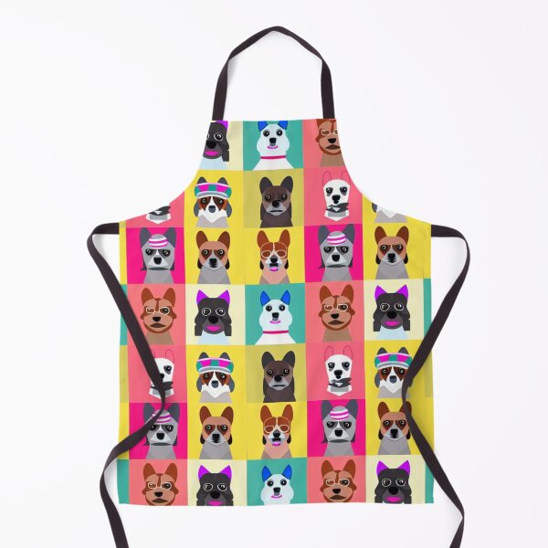 Item preview, Funny Dogs Seamless Pattern For Dog Lovers designed and sold by Gamicnum.