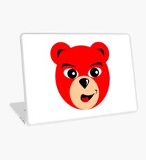 Fly Teddie - Red Laptop Skin