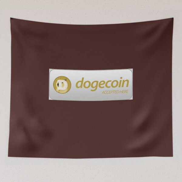 Item preview,  Accepted here: Dogecoin (Doge) designed and sold by StreetNoise.