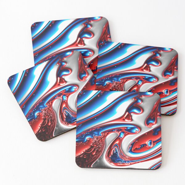 Item preview, Waves of colors in red, blue and white designed and sold by Ahmed farouk.