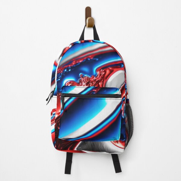 Item preview, Waves of colors in red, blue and white designed and sold by Ahmed farouk.